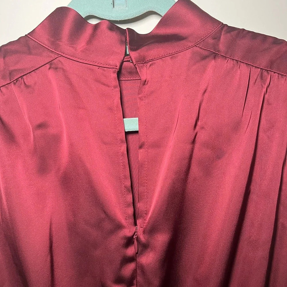 Lulu’s Classic Elegance Satin Dress — Size M - Picture 7 of 13